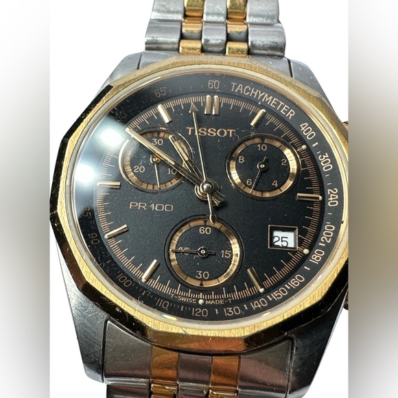 Tissot Two-Tone Chronograph Watch - Picture 2 of 6